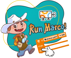 Run Marco - Школа программирования для детей, компьютерные курсы для школьников, начинающих и подростков - KIBERone г. Зеленоград