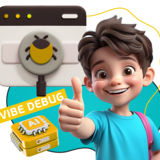 Тестирование & Vibe Debug. Охотники за багами - КИБЕРшкола программирования для детей, компьютерные курсы для школьников, начинающих и подростков - KIBERone г. Зеленоград