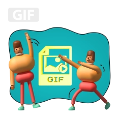 Gif-анимация - КИБЕРшкола программирования для детей, компьютерные курсы для школьников, начинающих и подростков - KIBERone г. Зеленоград