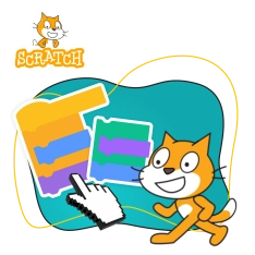 Scratch. Продвинутый уровень – создаём игры, как маленькие разработчики! - КИБЕРшкола программирования для детей, компьютерные курсы для школьников, начинающих и подростков - KIBERone г. Зеленоград