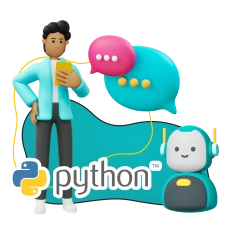 Умный чат-бот на Python на Telegram - КИБЕРшкола программирования для детей, компьютерные курсы для школьников, начинающих и подростков - KIBERone г. Зеленоград