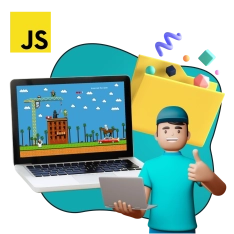 JavaScript + AI. Проектное обучение + геймификация + AI-помощники - КИБЕРшкола программирования для детей, компьютерные курсы для школьников, начинающих и подростков - KIBERone г. Зеленоград
