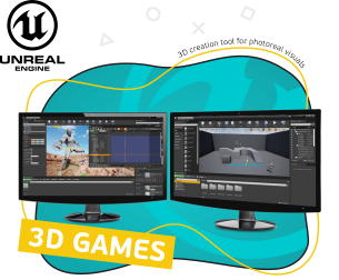 Unreal Engine 4. Игровой движок - Школа программирования для детей, компьютерные курсы для школьников, начинающих и подростков - KIBERone г. Зеленоград