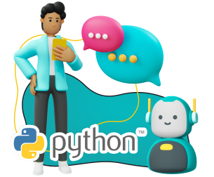 Умный чат-бот на Python - Школа программирования для детей, компьютерные курсы для школьников, начинающих и подростков - KIBERone г. Зеленоград