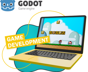 Godot.  Основа создания легендарных игр - КИБЕРшкола программирования для детей, компьютерные курсы для школьников, начинающих и подростков - KIBERone г. Зеленоград