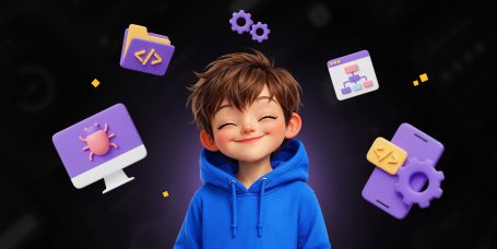 Идеальный сайт с нуля: код, дизайн и AI-помощник - КИБЕРшкола программирования для детей, компьютерные курсы для школьников, начинающих и подростков - KIBERone г. Зеленоград